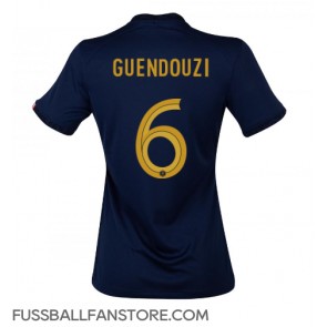 Frankreich Matteo Guendouzi #6 Replik Heimtrikot Damen WM 2022 Kurzarm